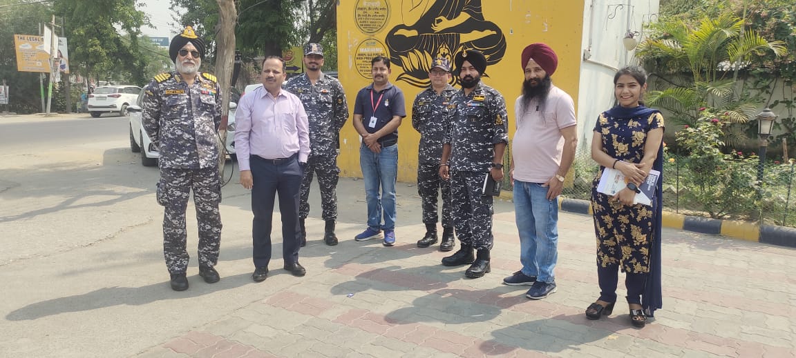 Commanding Officer Captain Harjit Singh Deol shared his experiences with DBU cadres